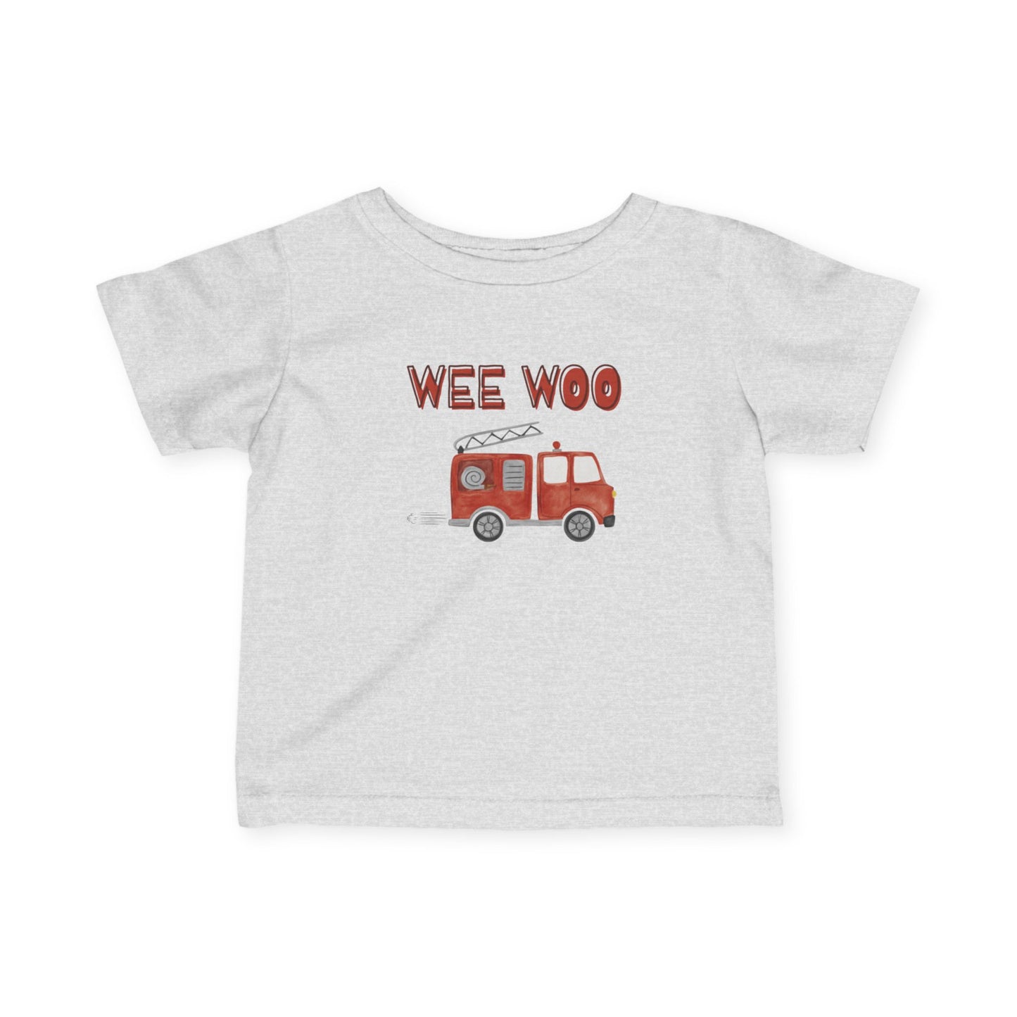 Firetruck Infant Tee (0-24 mo)