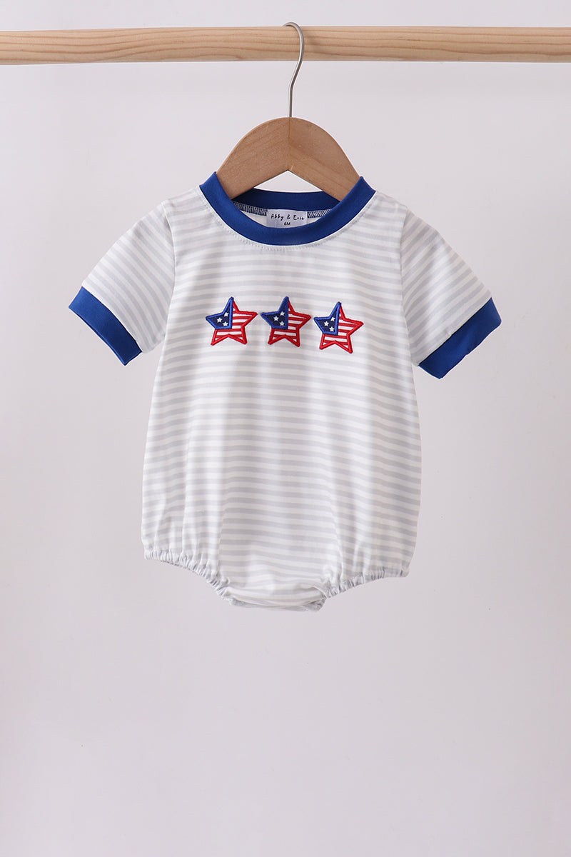 3-Star Patriotic Onesie