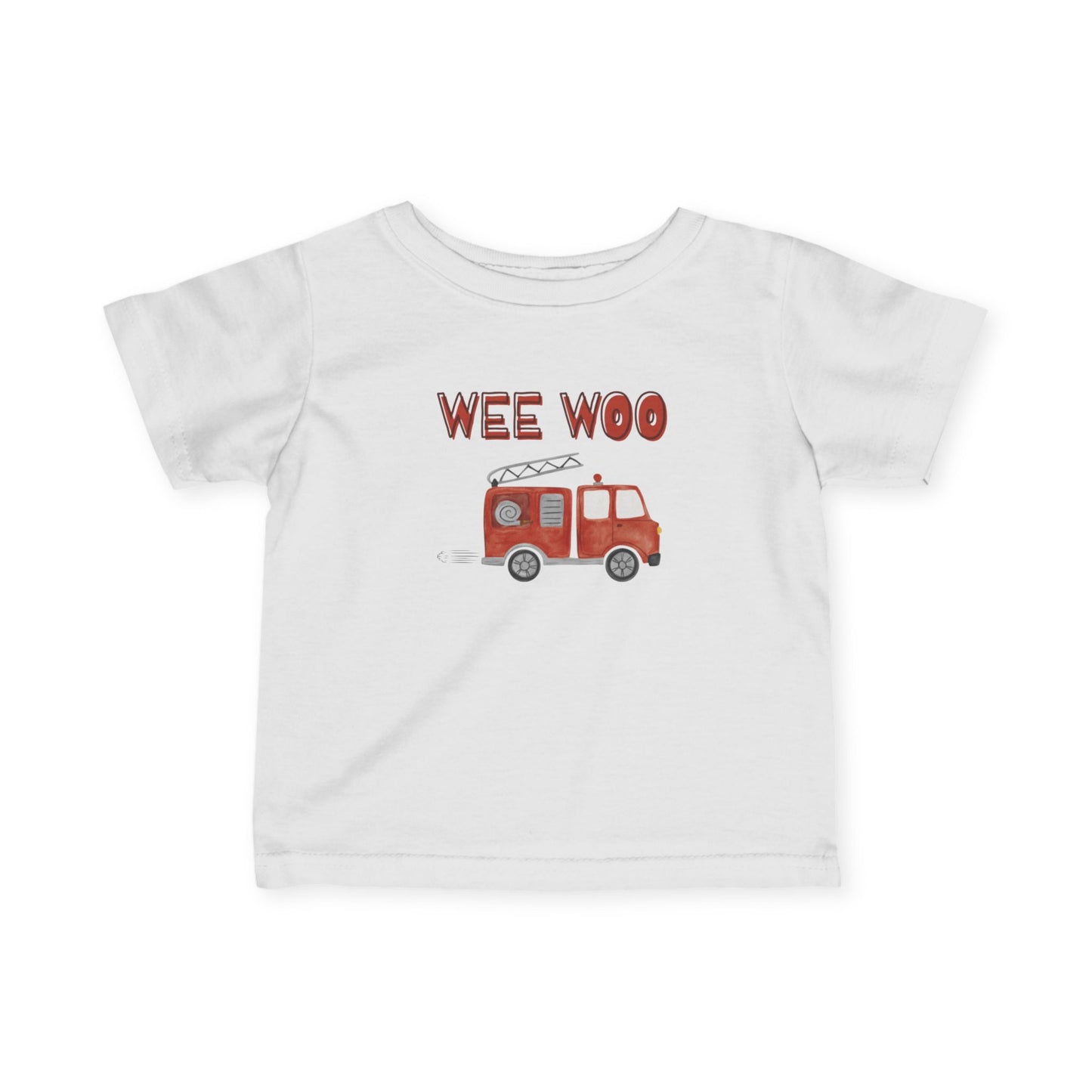 Firetruck Infant Tee (0-24 mo)