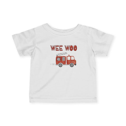 Firetruck Infant Tee (0-24 mo)