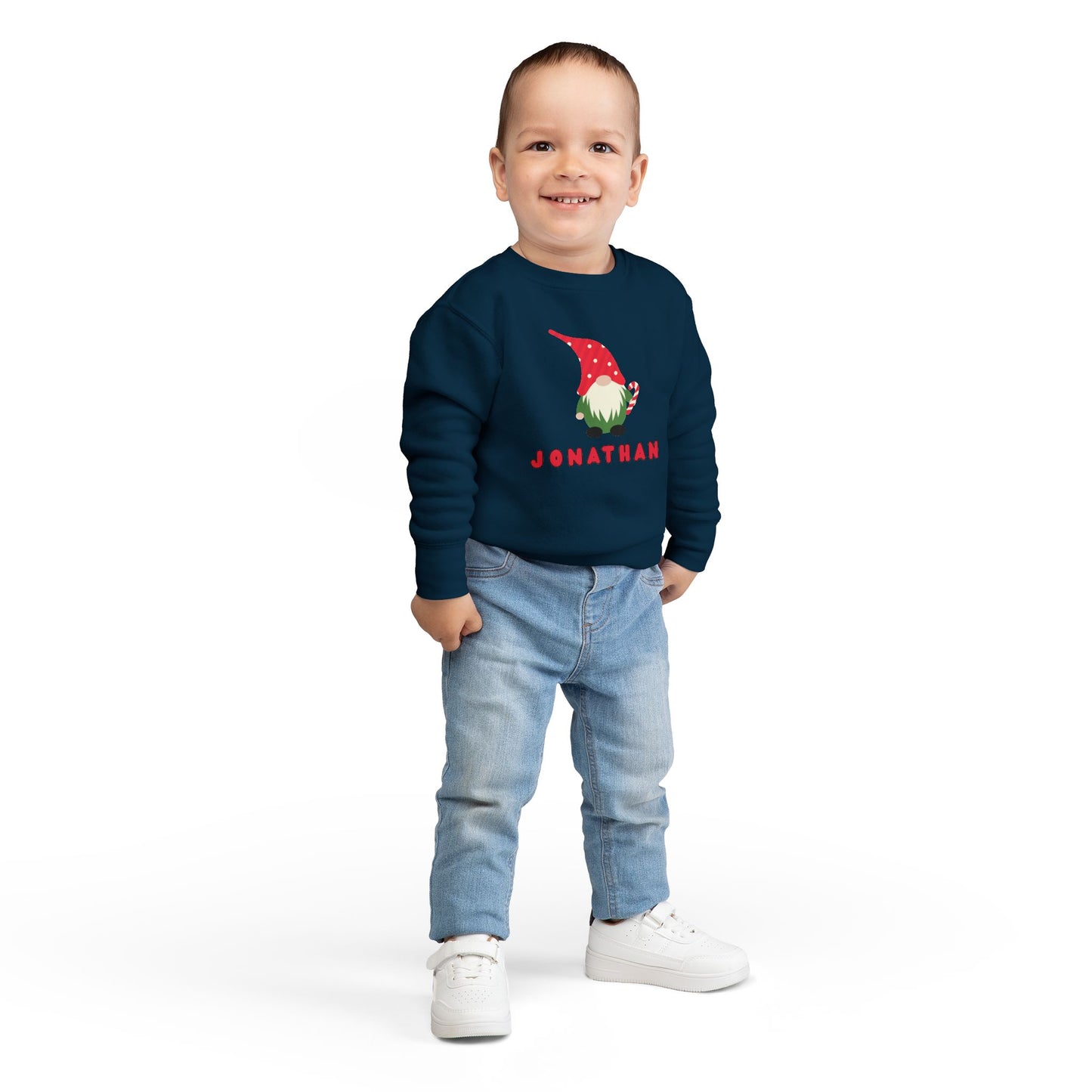 Personalized Christmas Gnome Sweatshirt