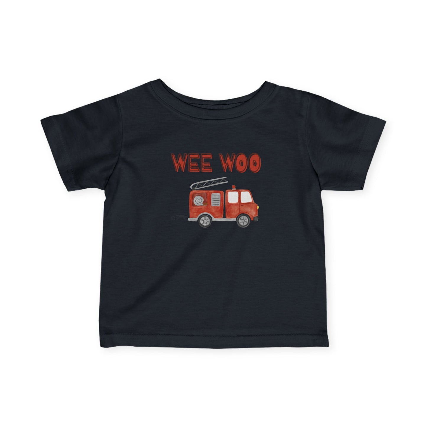 Firetruck Infant Tee (0-24 mo)