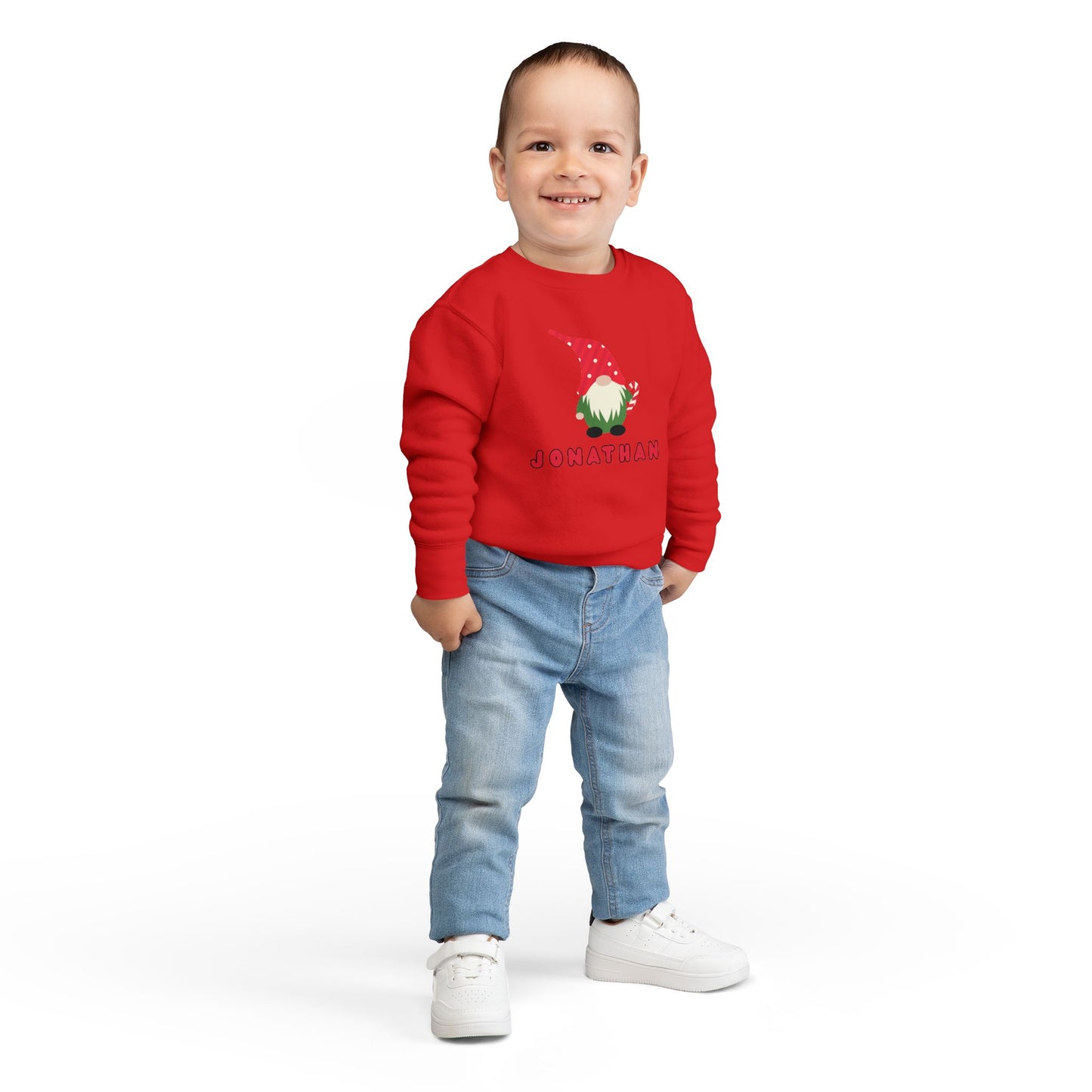 Personalized Christmas Gnome Sweatshirt
