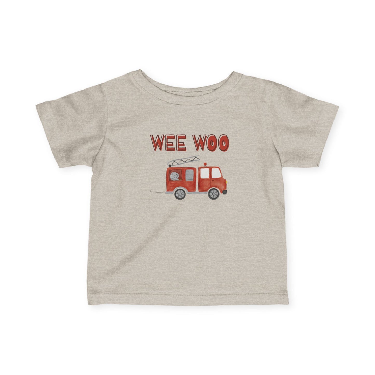 Firetruck Infant Tee (0-24 mo)