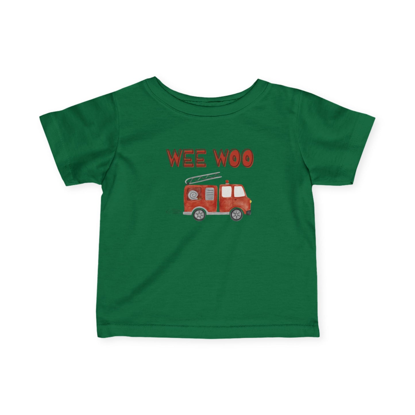 Firetruck Infant Tee (0-24 mo)