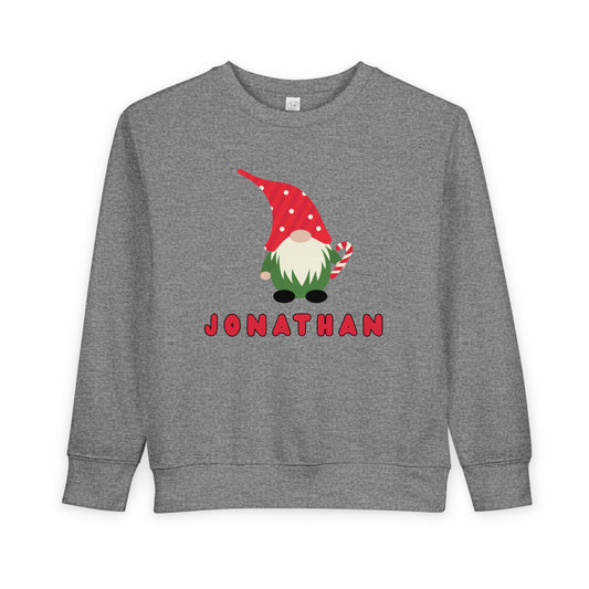 Personalized Christmas Gnome Sweatshirt