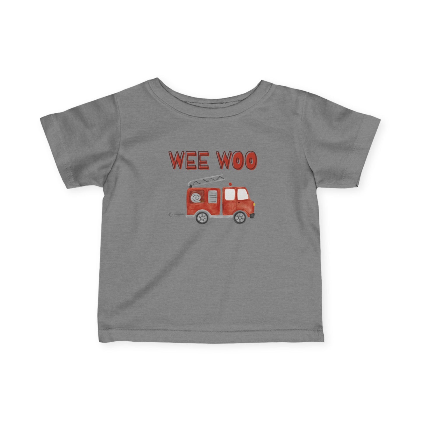 Firetruck Infant Tee (0-24 mo)