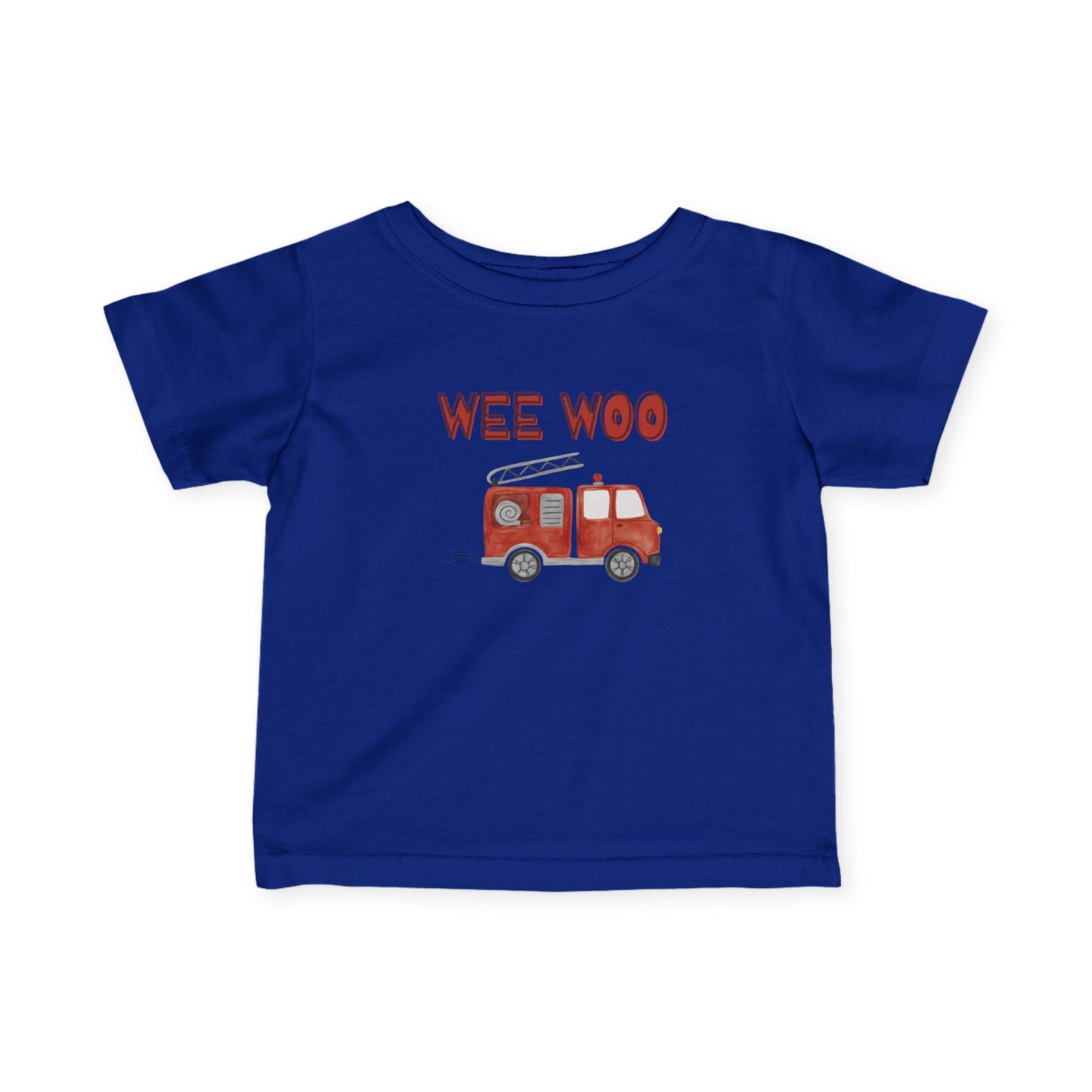 Firetruck Infant Tee (0-24 mo)