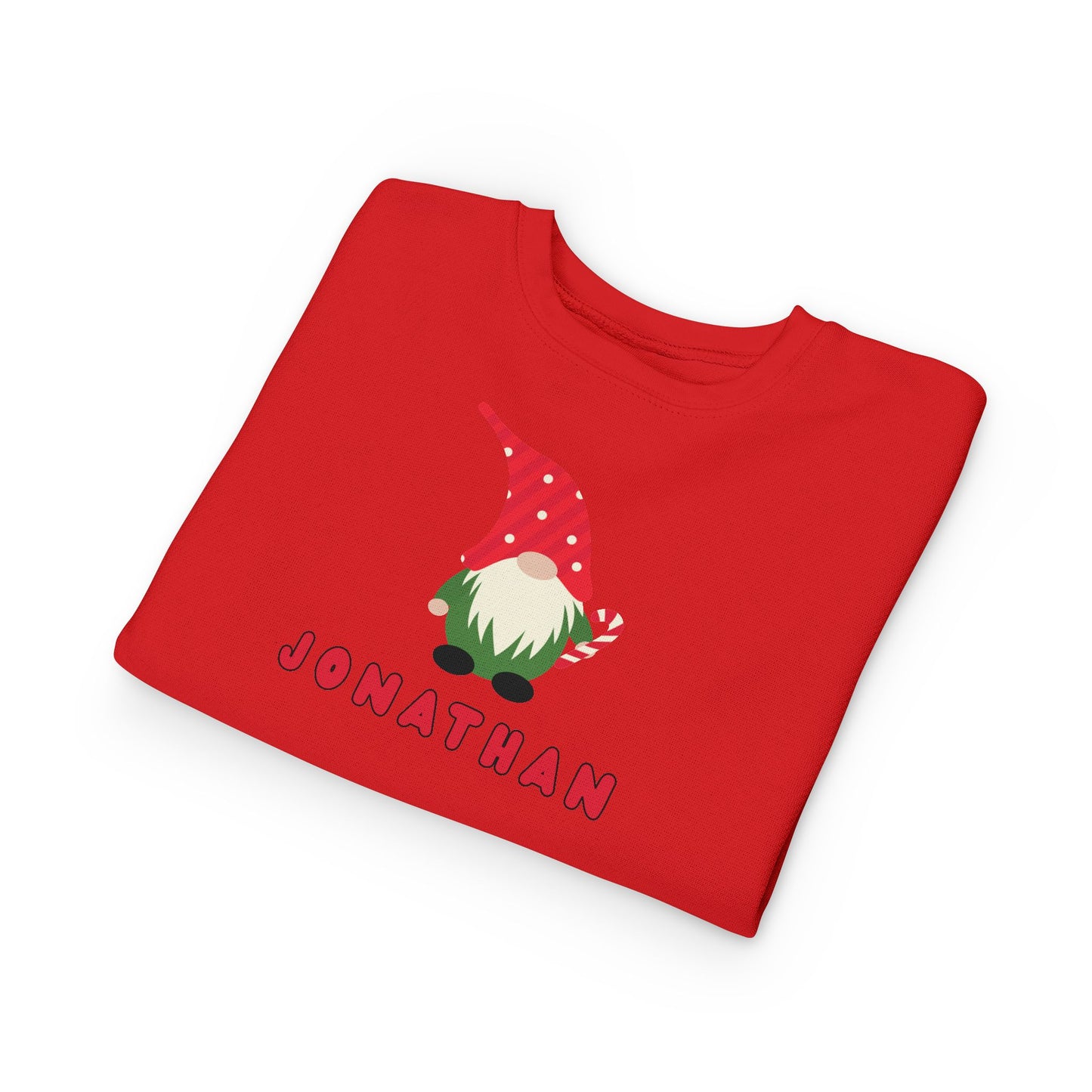 Personalized Christmas Gnome Sweatshirt