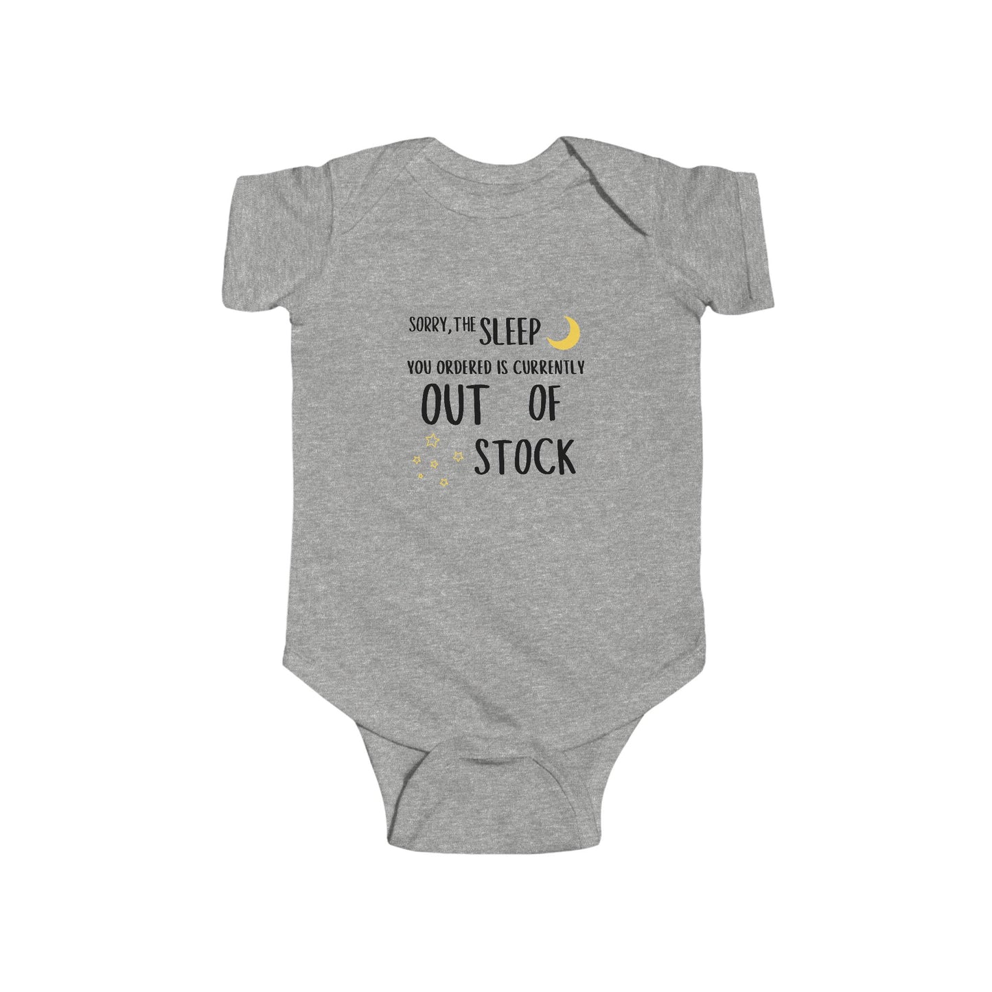 Sleep is Out of Stock Onesie
