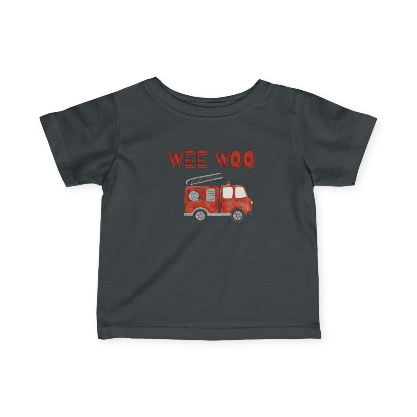 Firetruck Infant Tee (0-24 mo)