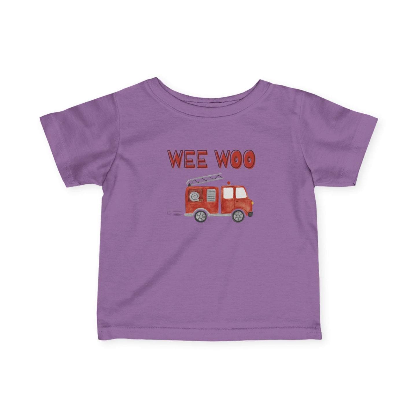 Firetruck Infant Tee (0-24 mo)