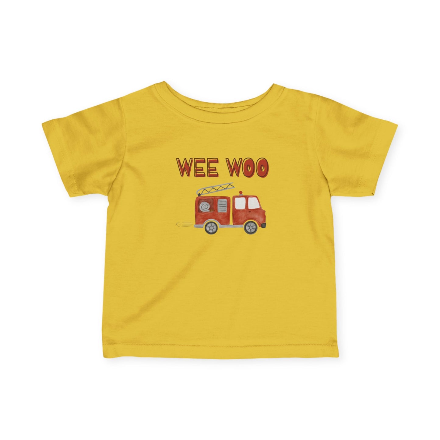 Firetruck Infant Tee (0-24 mo)