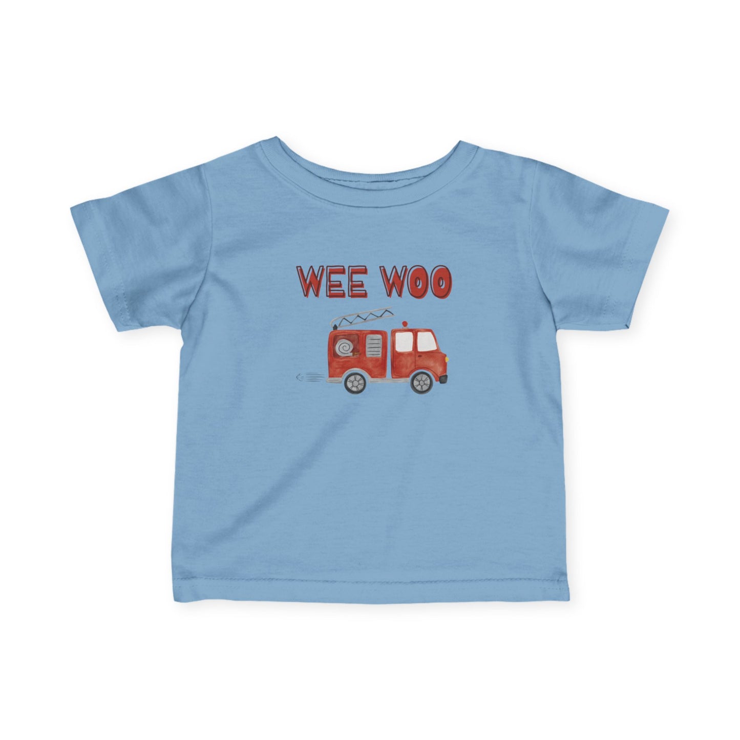 Firetruck Infant Tee (0-24 mo)