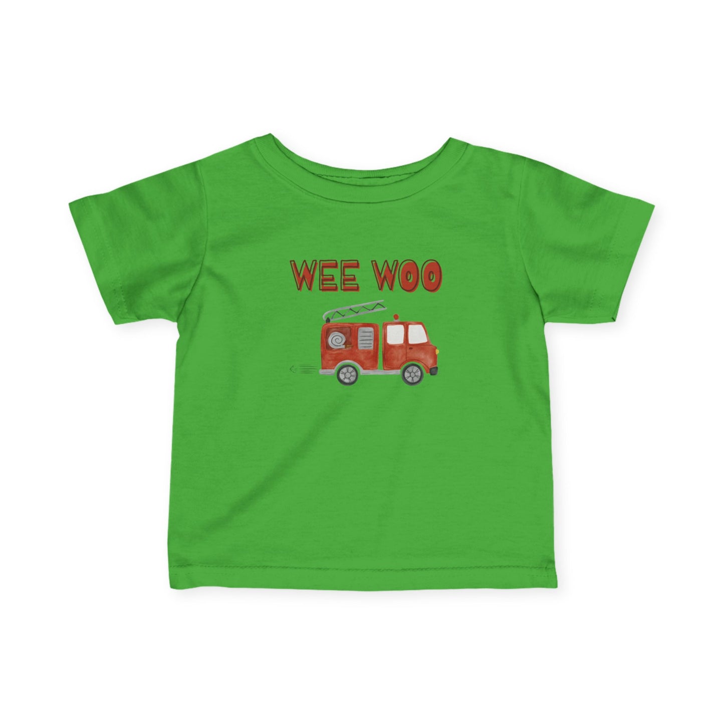 Firetruck Infant Tee (0-24 mo)
