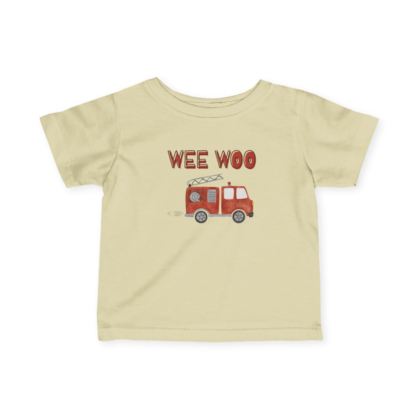 Firetruck Infant Tee (0-24 mo)