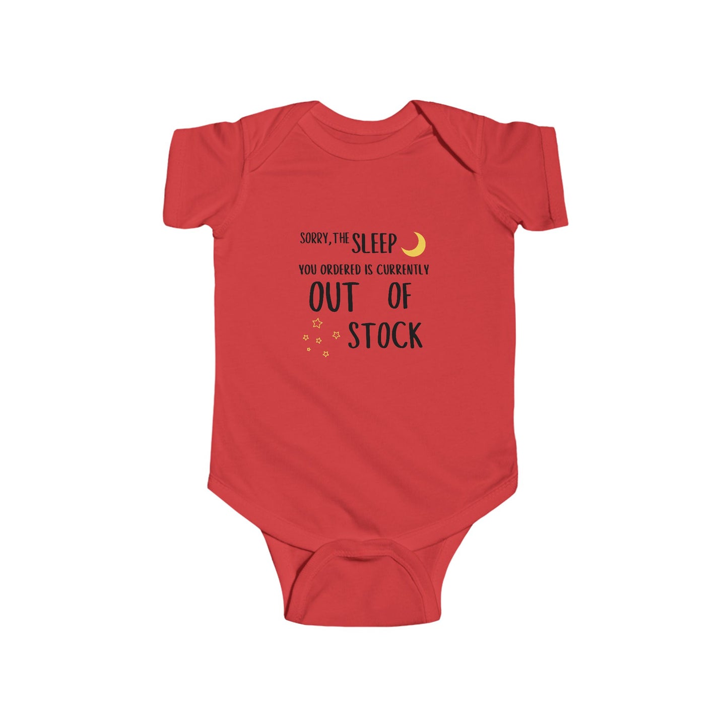 Sleep is Out of Stock Onesie